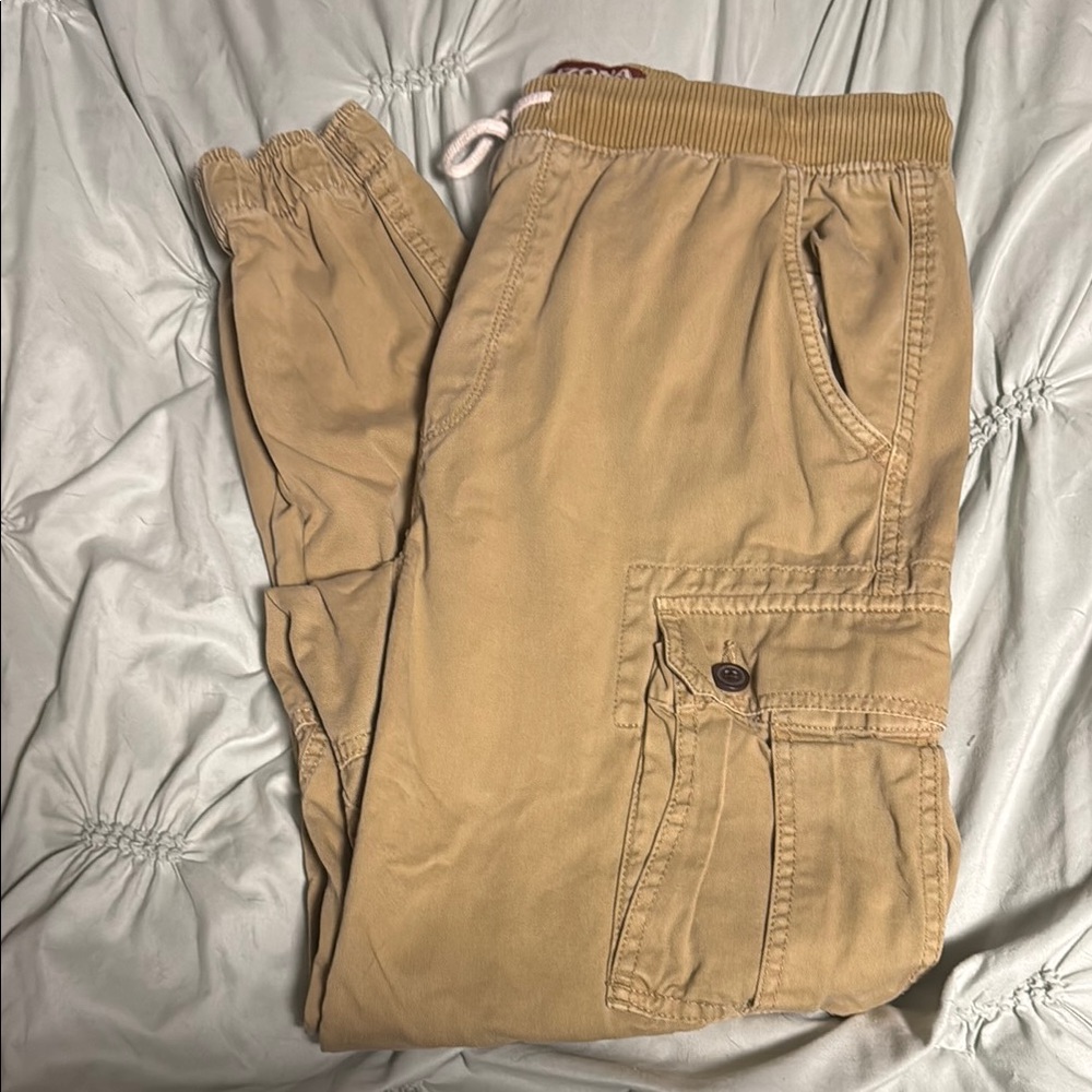 Arizona Jean Company Tan Cargo Pants Straight Leg